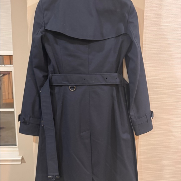 Burberry Coal Blue Trench Coat - Picture 6 of 8